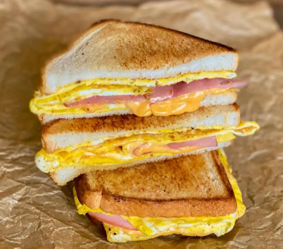 CHEESE & HAM SANDWICH